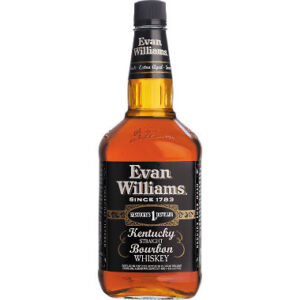 Evan Williams Black Bourbon Liter