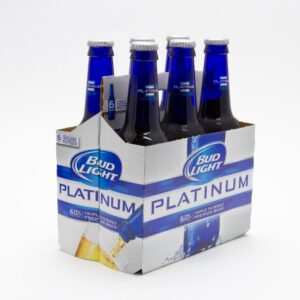 Bud Light Platinum bottles Case
