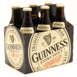 Guinness Stout bottle case