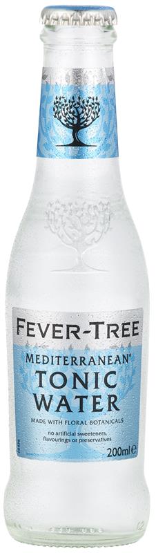 Fever Tree Mediterranean Tonic 200ml 24 Bottles
