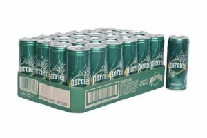 Perrier Cans case