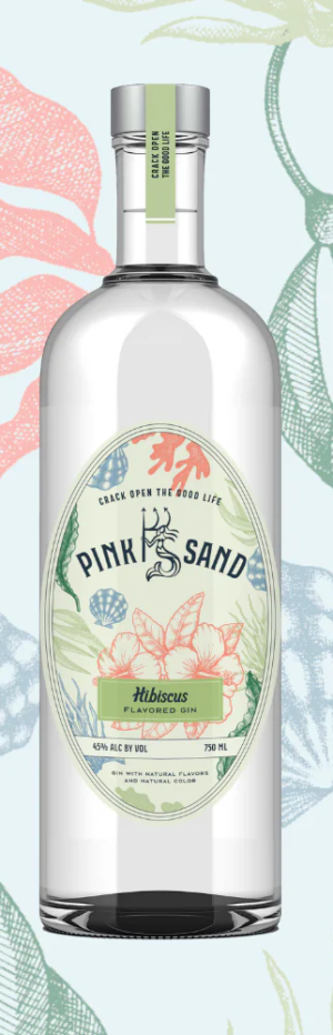 Pink Sand Hibiscus Gin