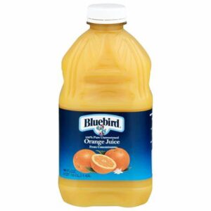 Blue Bird Orange 48oz Bottles pet