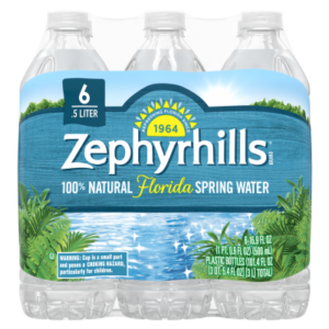 Zephyrhills Water 500ml case